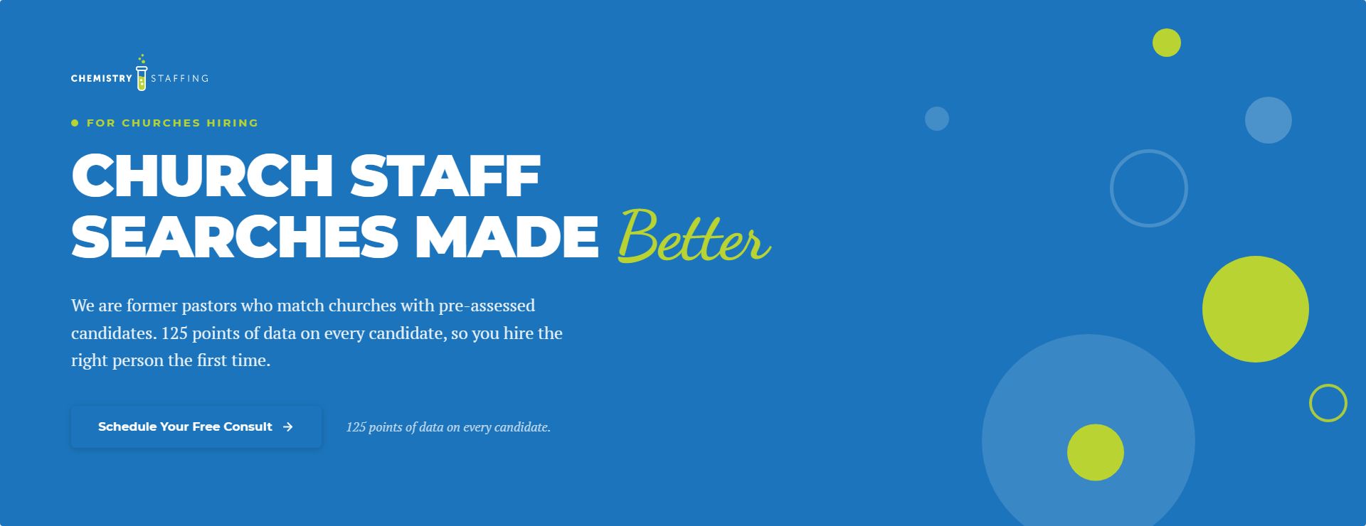 Church staff searches made better. We help churches find great staff members.